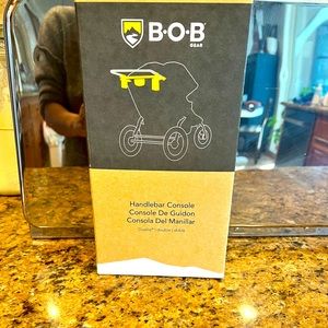 Brand new Bob double stroller handlebar console